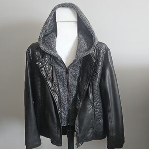 Mo-Ka Santa Fe Apparal Women's Faux Leathet Moto Jacket